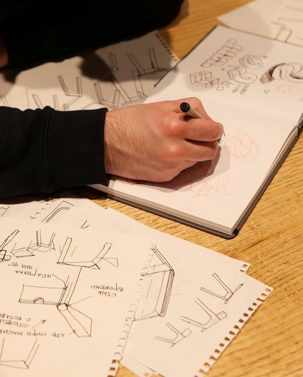 Процесс эскизтрования