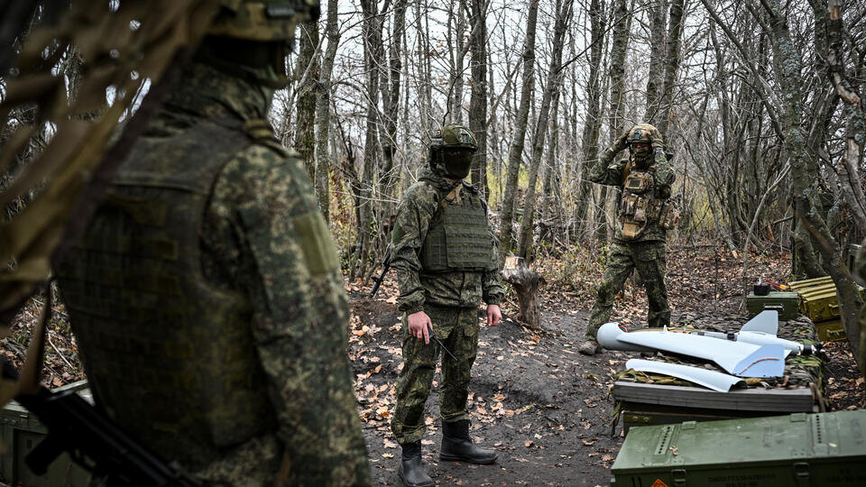     Грозное и маневренное оружие: ВС РФ уничтожают командные пункты ВСУ дроном "Куб" РИА Новости/Сергей Бобылев