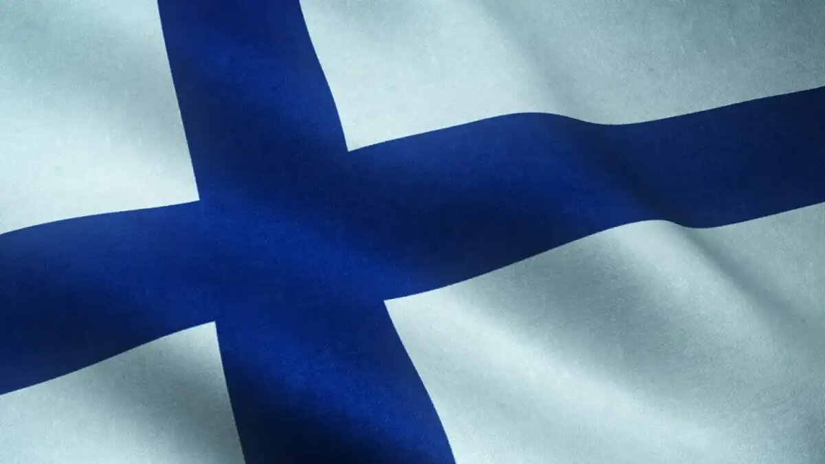    Флаг Финляндии. © freepik.com