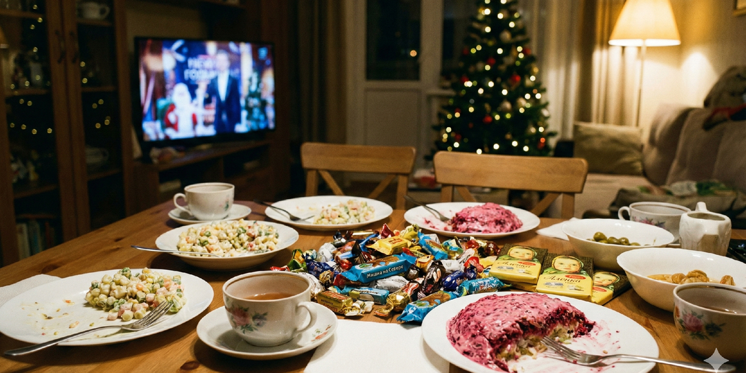 Обязательная программа января: зачем мы ходим по гостям, даже если хочется просто полежать