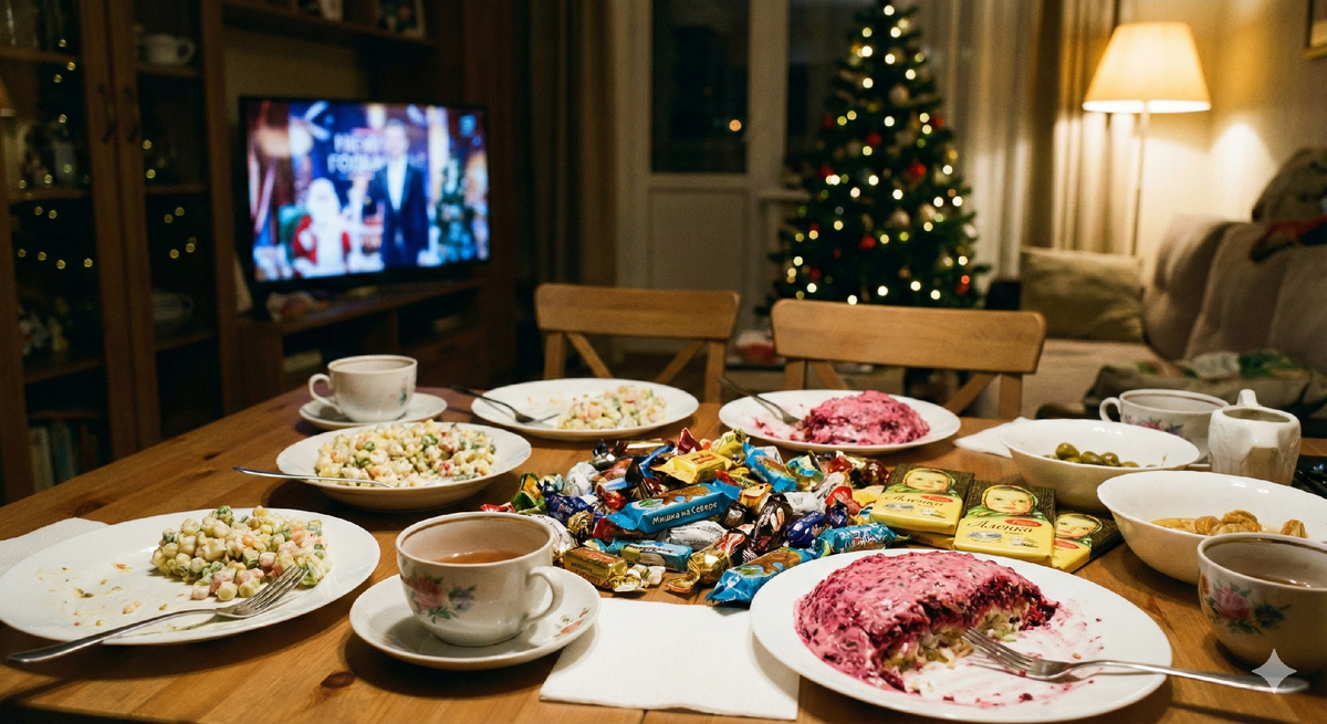 Так мог бы выглядеть стол дома, если бы он у меня был