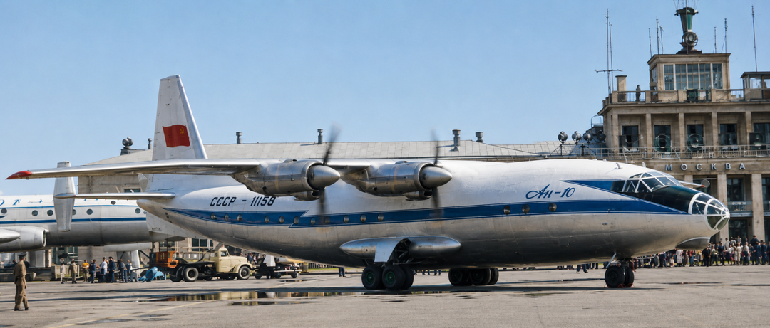 Ан-10: уникальный пассажирский труженик, рождённый в эпоху смелых компромиссов