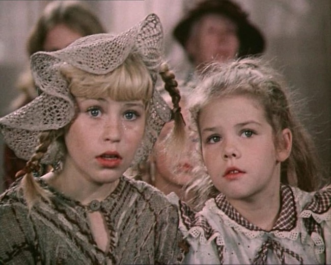 Кадр из фильма «Пеппи Длинныйчулок» (1984). Скриншот.