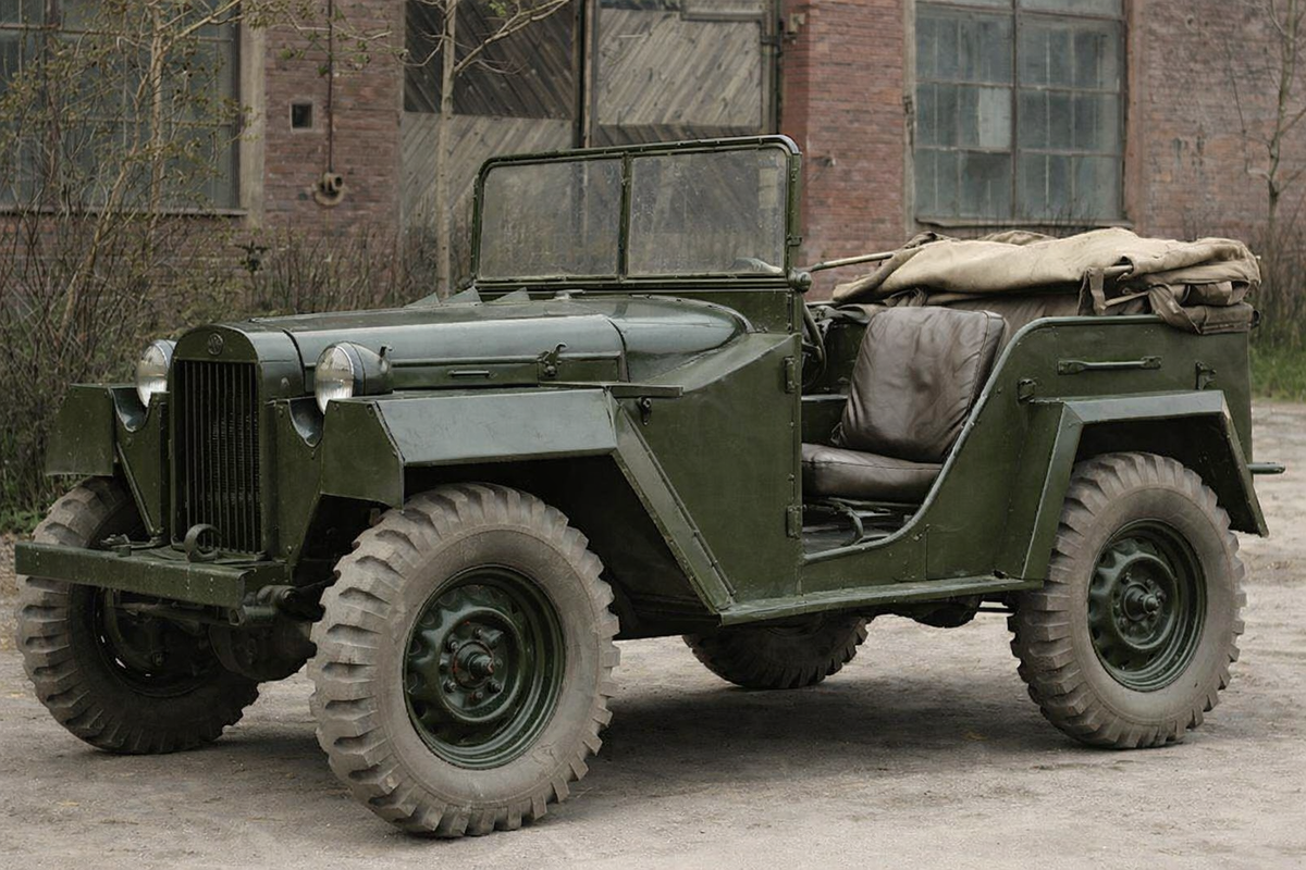 ГАЗ-67Б модификация 1943-1947 годов