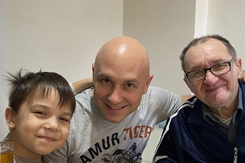    В семье Васильевых сына, отца и дедушку зовут Василиями. из архива героя публикации