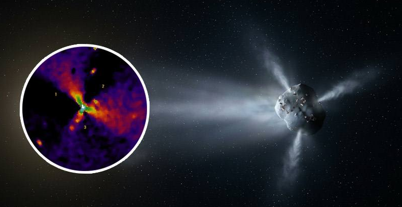 Техносигнатура у 3I/ATLAS? Снимки «Хаббла» показывают геометрически правильные струи у межзвёздного объекта