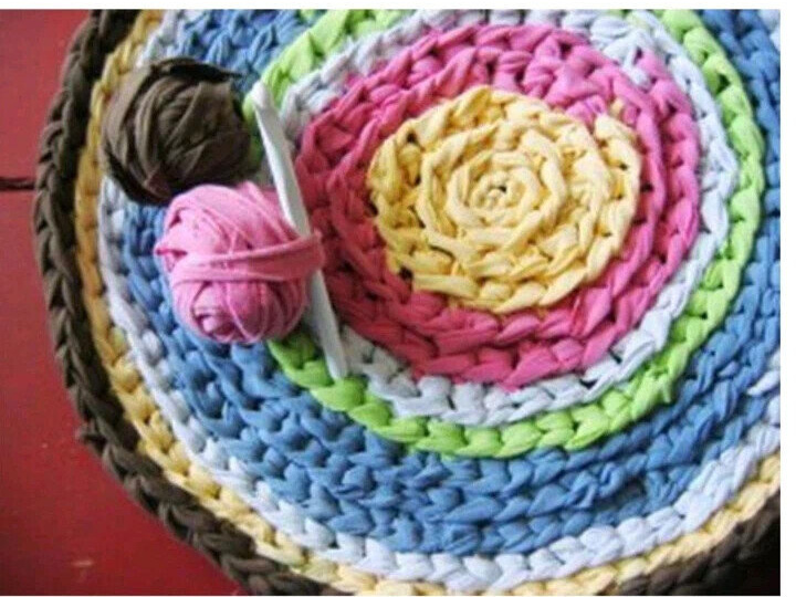 Коврики, дорожки и половички, связанные нашими бабушками