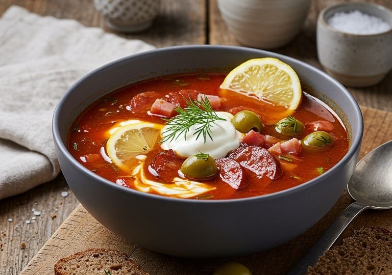 Как приготовить солянку