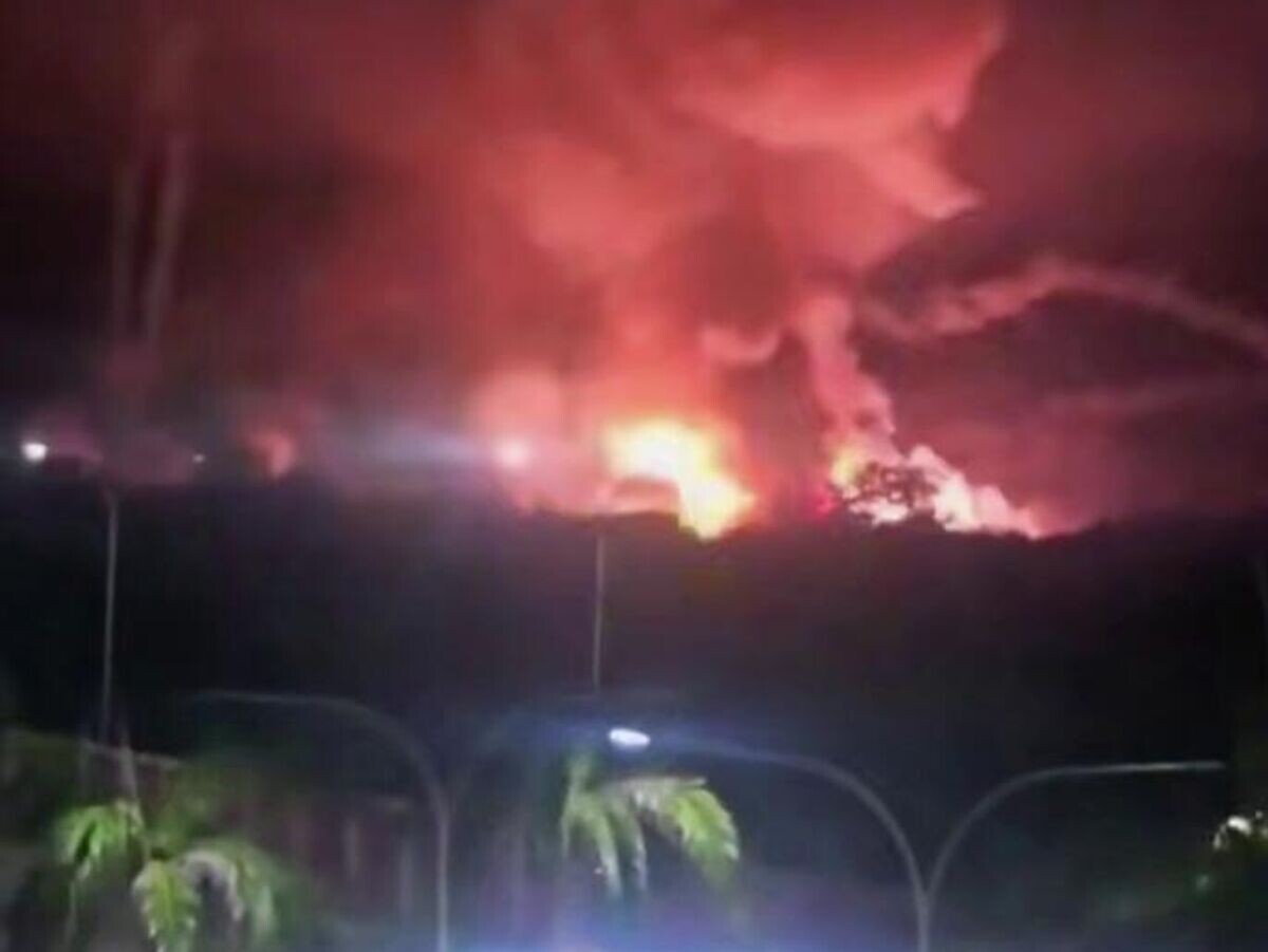    Взрыв в Каракасе | © Кадр видео из соцсетей