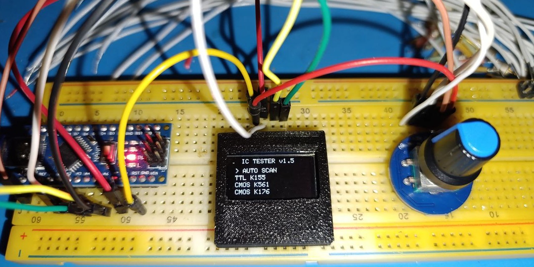 Собираем тестер логических микросхем на Arduino