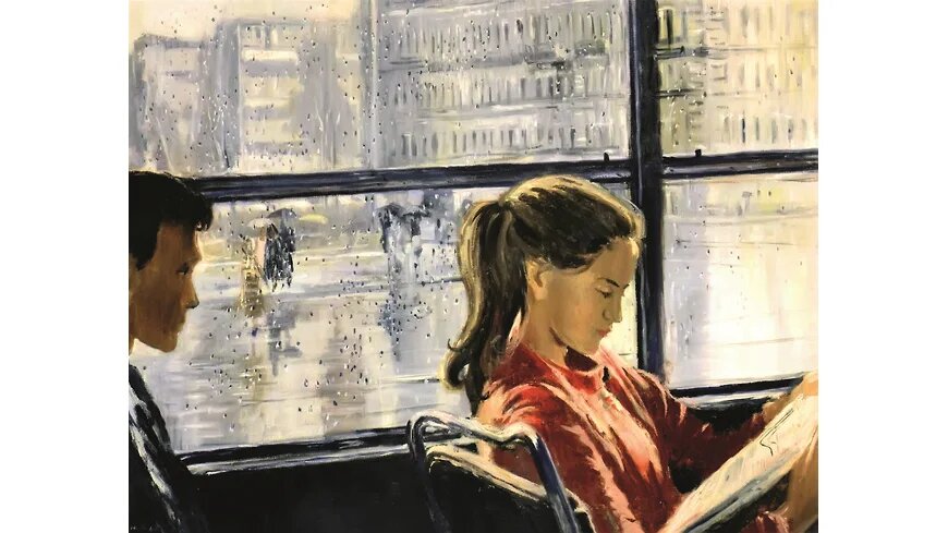 Юрий Пименов "Начало любви". Источник: Яндекс картинки