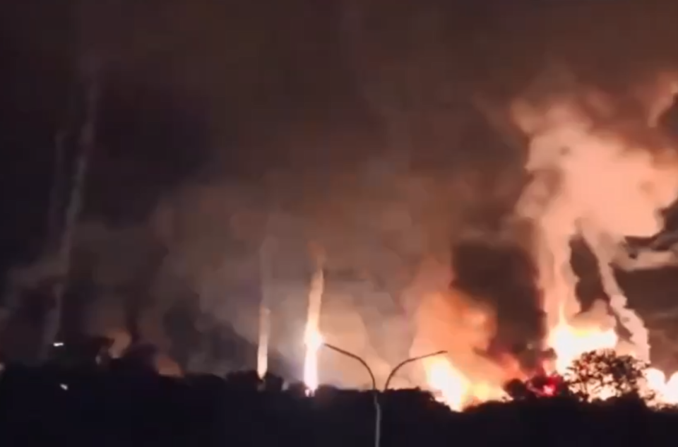    Скриншот видео. Источник: Mash