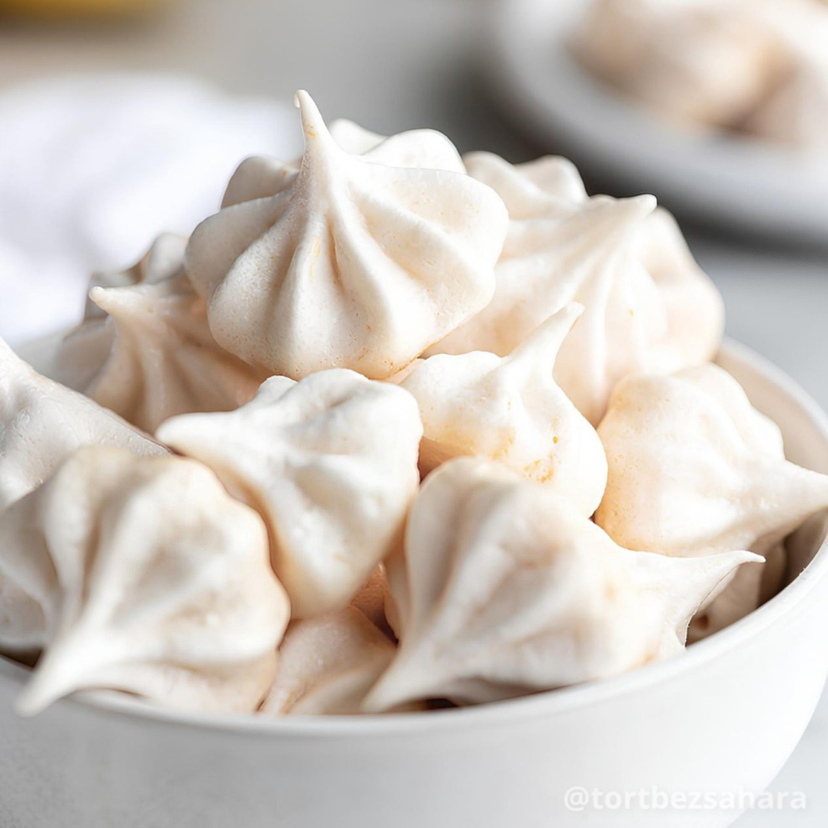 безе без сахара