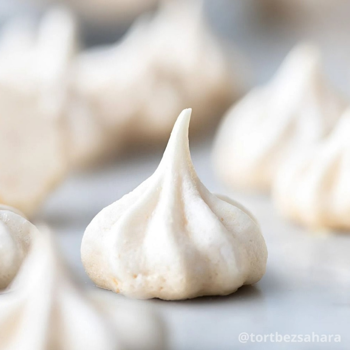 меренга без сахара