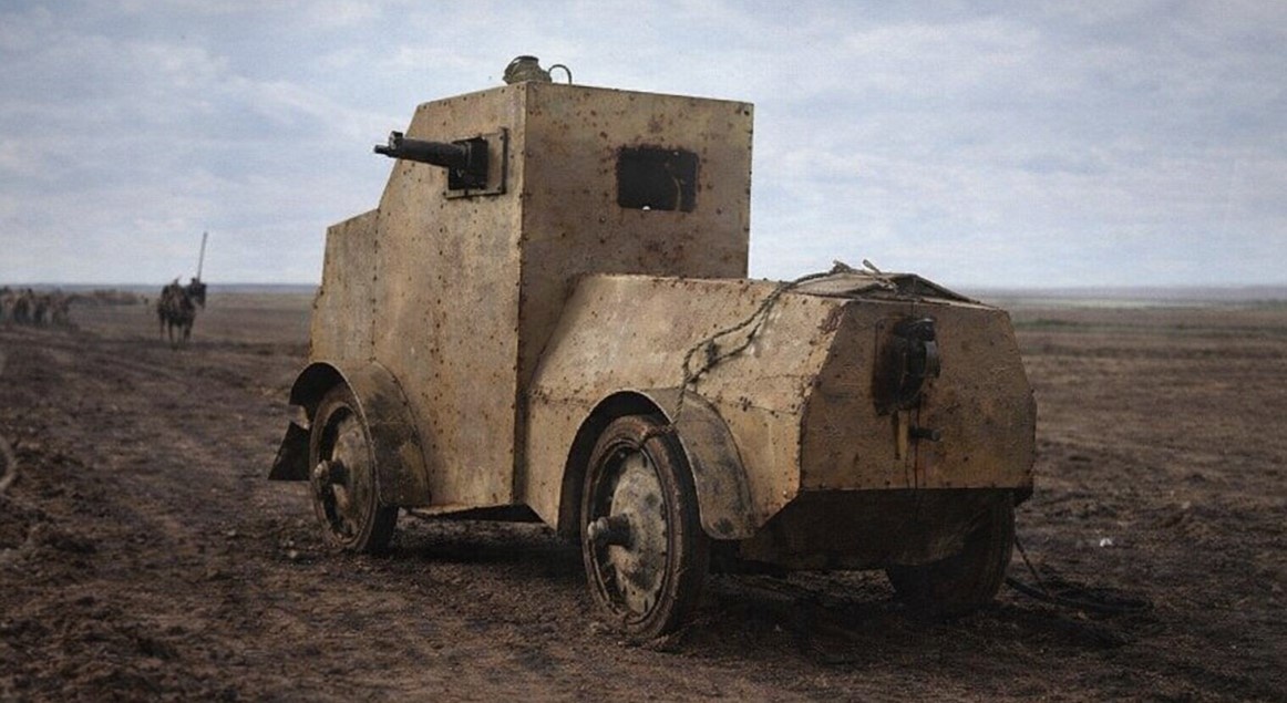 «Джеффери» Поплавко под Тернополем в 1916 году