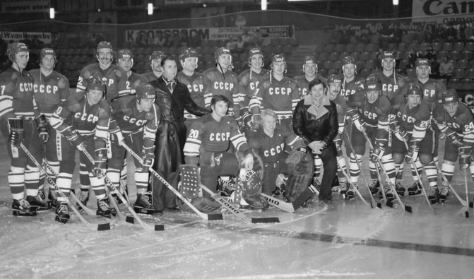 1980-81 гг. Сборная СССР в Голландии