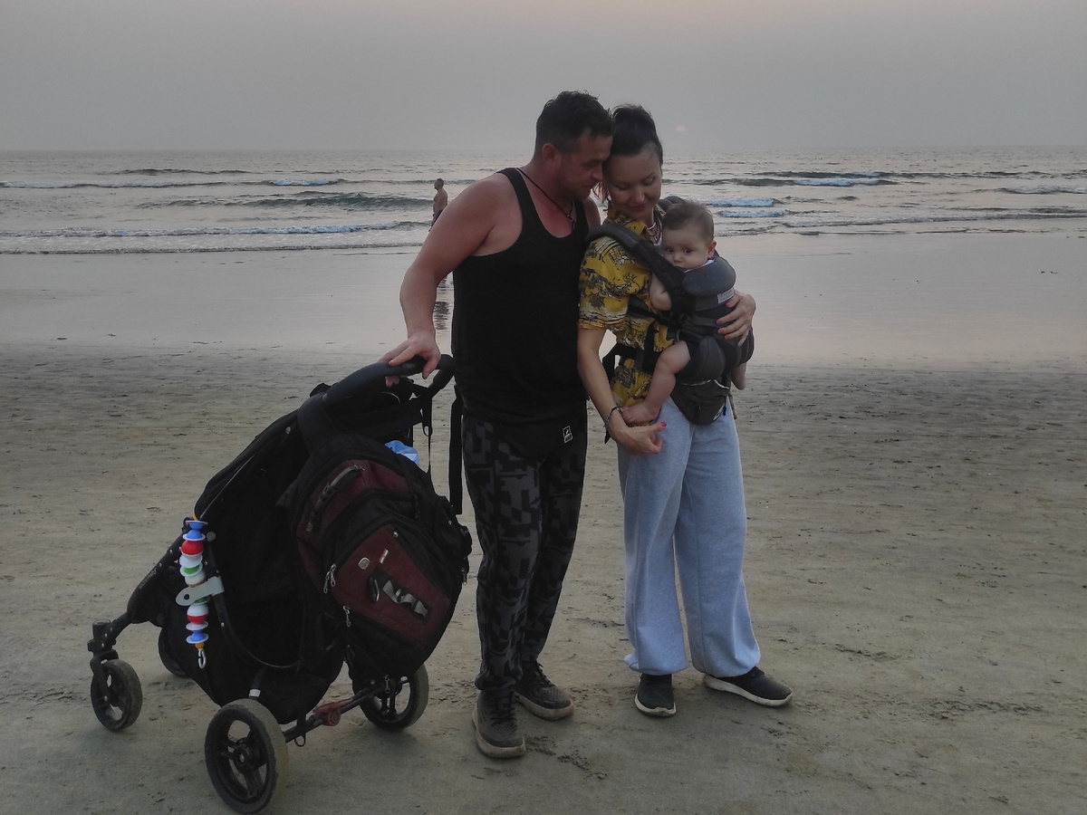 Лёша, Катя и Серёжа зимуют в Индии