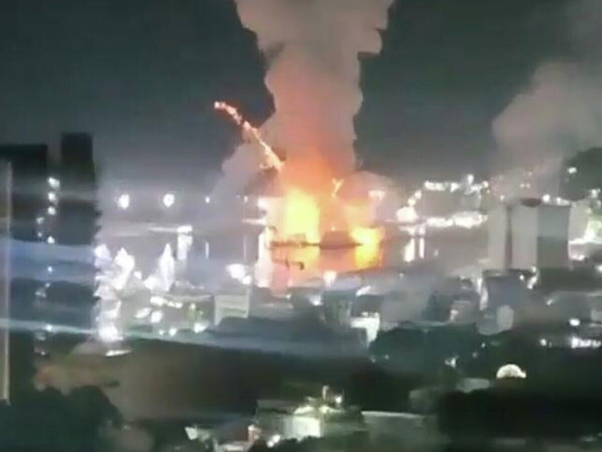    Взрыв в Каракасе, Венесуэла | © Кадр видео из соцсетей