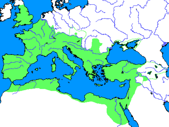 Римская империя между 177 и 180 годами. Фото из свободных источников в Интернете.