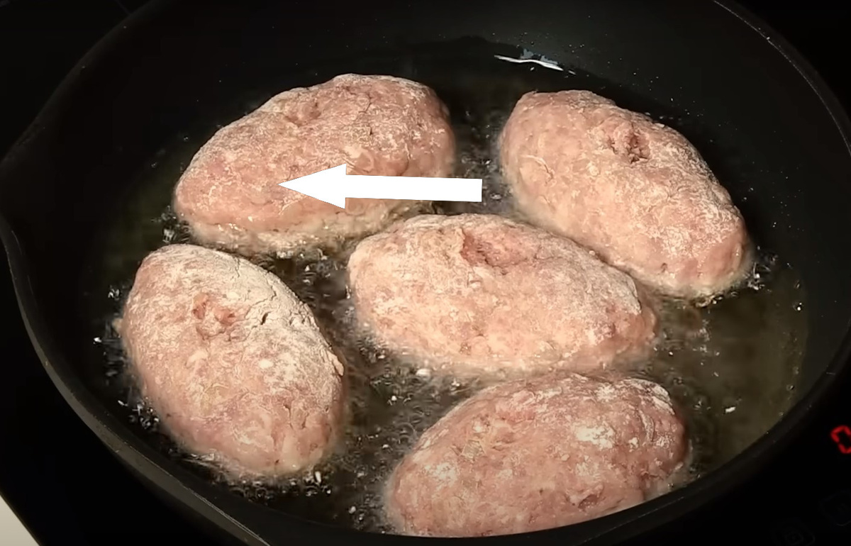    Секрет сочных котлет скрыт в крахмале