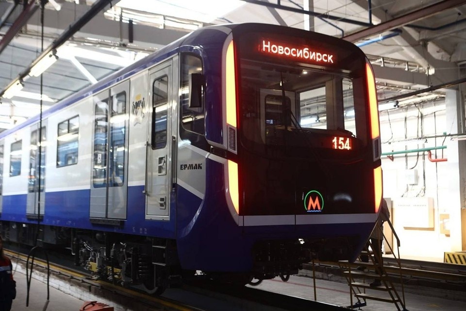    Новые составы уже начали перевозить пассажиров. Фото: телеграм-канал Максима Кудрявцева
