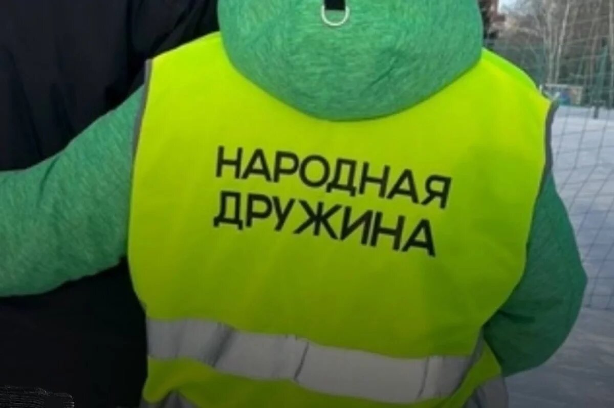    В Томске народная дружина помогает соблюдать порядок в новогодние праздники