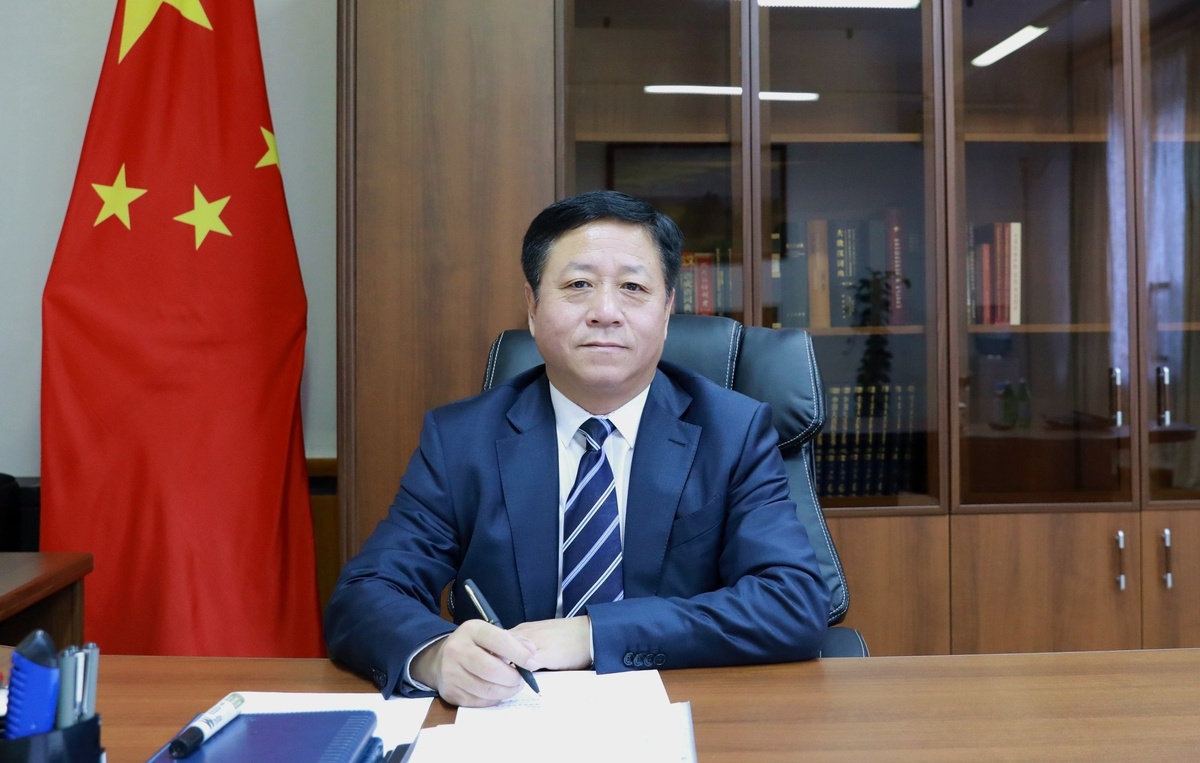    Посол КНР в Москве Чжан Ханьхуэй  Посольство КНР/ТАСС