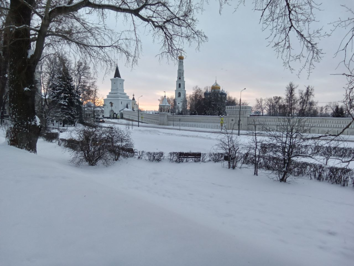 Зима в Дзержинском