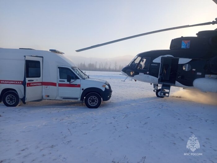                                 Один из этапов эвакуации / Фото: МЧС России по Магаданской области