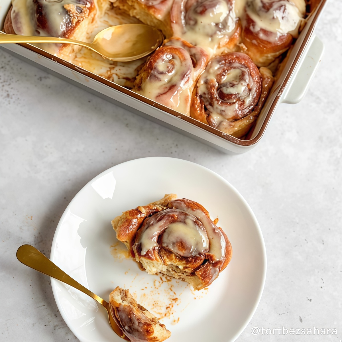 пп булочки с корицей