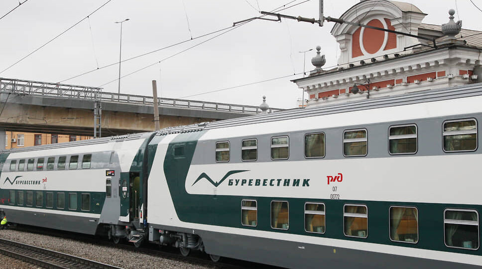 Сто тысяч пассажиров перевез новый поезд «Буревестник» за первый месяц