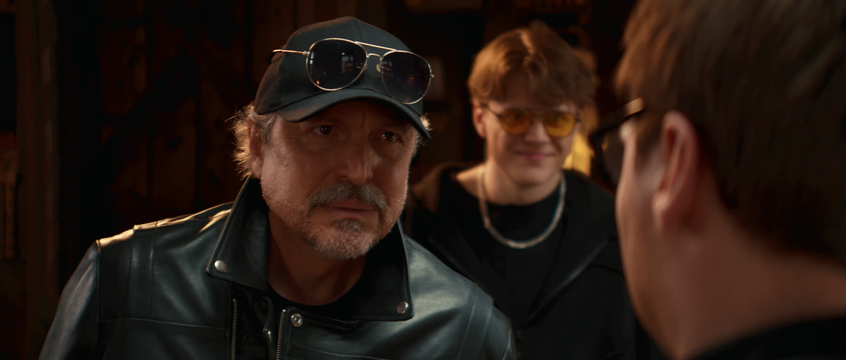 Кадр из фильма "Накладно". В кадре: Игорь Кистол, Артемий Соколов-Савостьянов, Юрий Балицкий. Режиссер Владимир Кисаров. Москва 2025 год