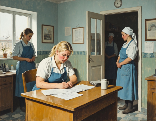 Мария. "Быстро же ты мужа забыла!"