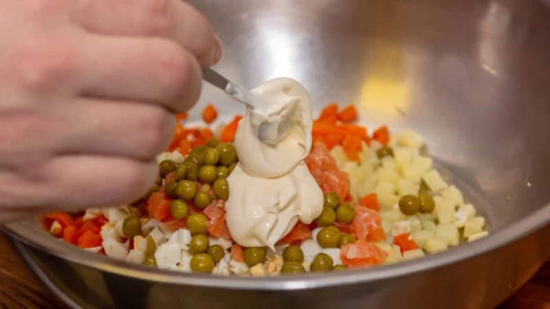     Салат Оливье. unsplash.com