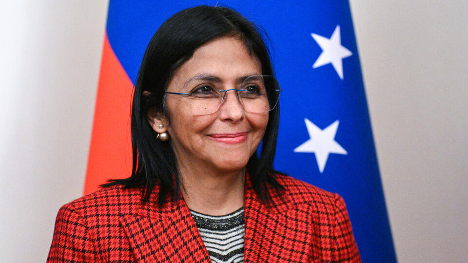     WSJ: вице-президент Венесуэлы Делси Родригес находится в безопасности Кирилл Зыков/POOL/ТАСС