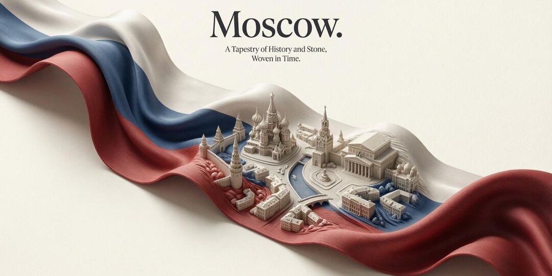 Декоративные флаги и города