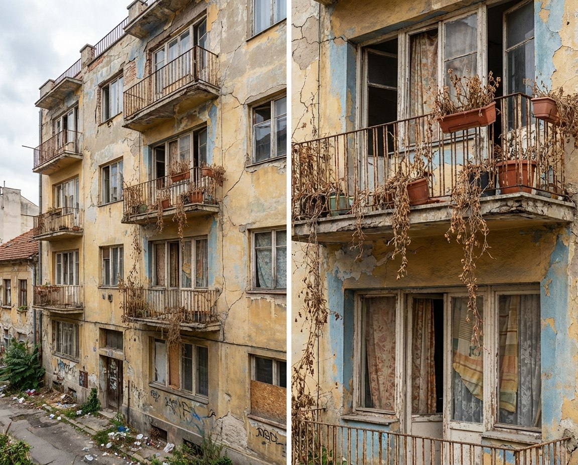 Наибольшее количество аварийных домов находится в Ростове-на-Дону (17) и Донецке В Ростове-на-Дону расположено 17 аварийных домов, что является наибольшим показателем среди всех городов. В Донецке также зафиксировано значительное количество аварийных зданий.