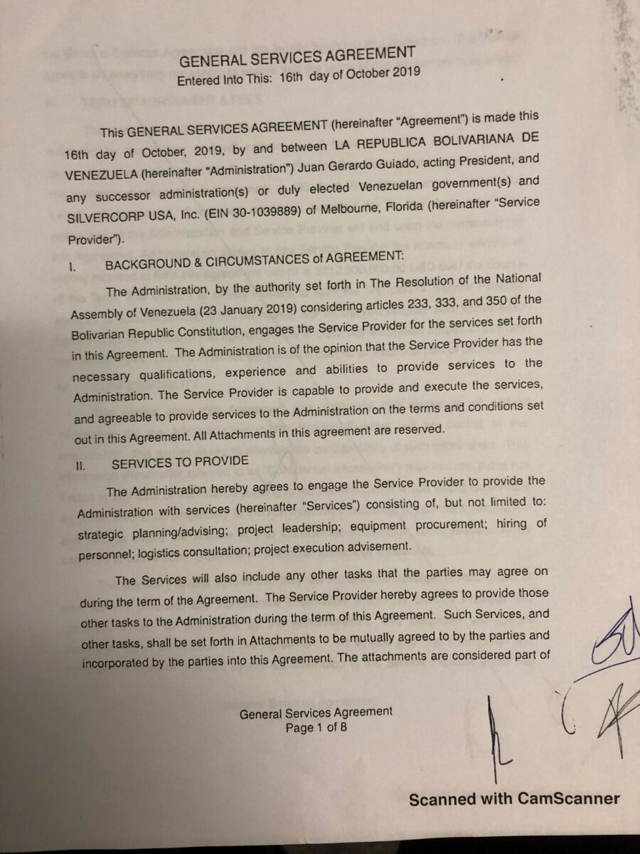 Договор о свержении Мадуро