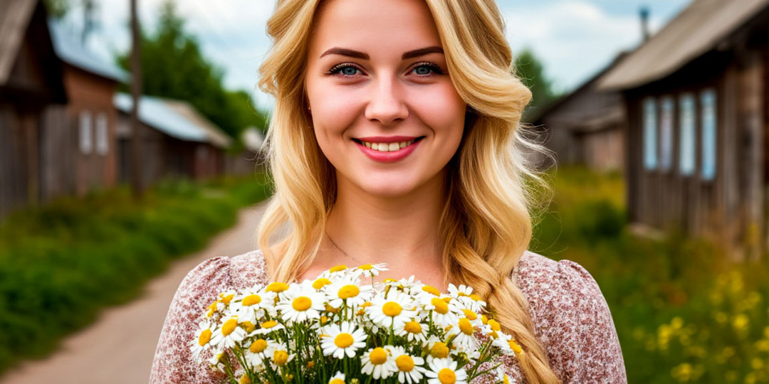 Любовь на деревенской улочке