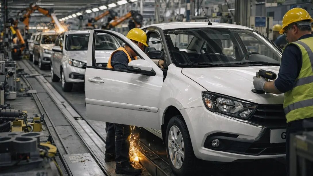 С января по октябрь производство авто снизилось на 22,2%
Фото:
сгенерировано нейросетью AI