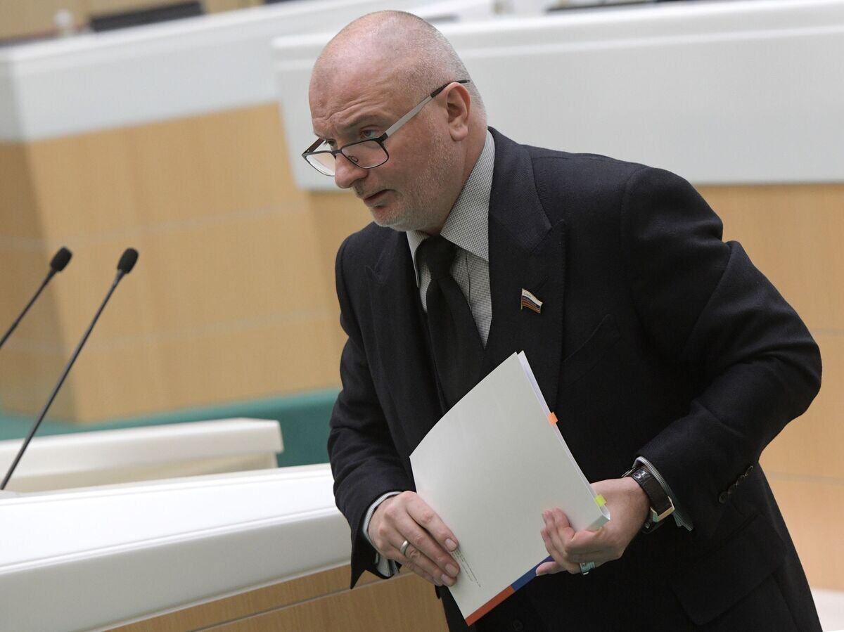    Андрей Клишас на заседании Совета Федерации РФ | © РИА Новости / Владимир Федоренко