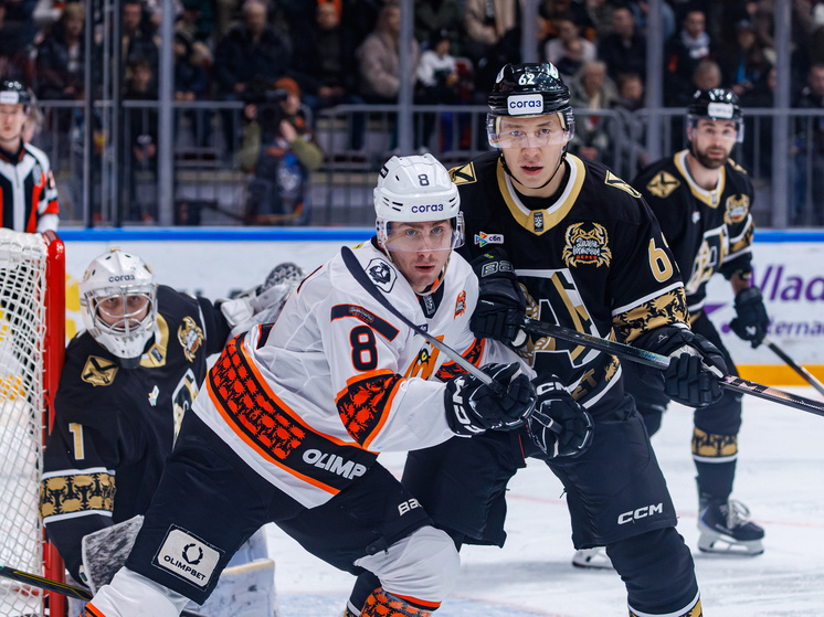     Хабаровский «Амур» проиграл «Адмиралу» в пятом раунде ДВ-дерби и первом матче 2026 года. Фото: ХК "Адмирал"