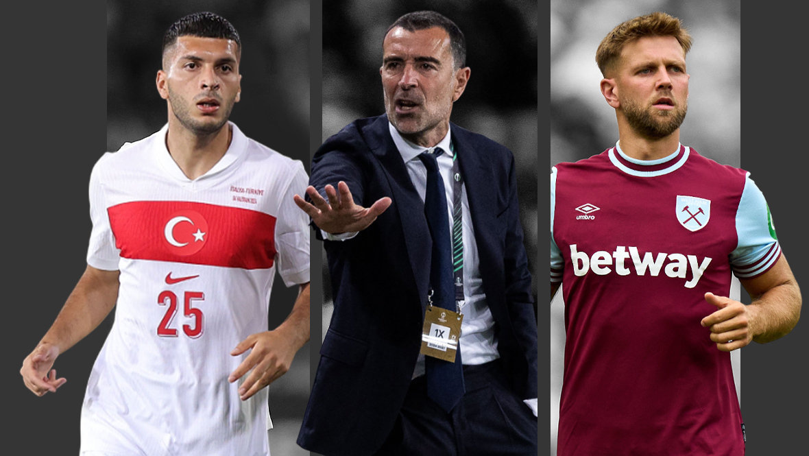    Огуз Айдын, Хуан Карседо и Никлас Фюллькруг. Getty Images