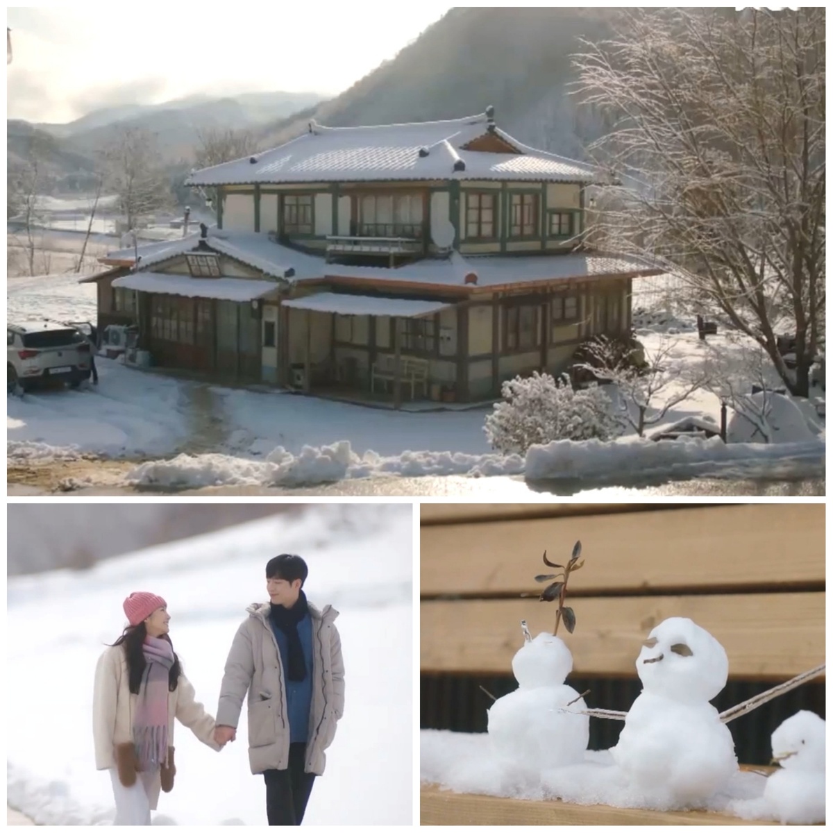 Зимняя атмосфера в дораме