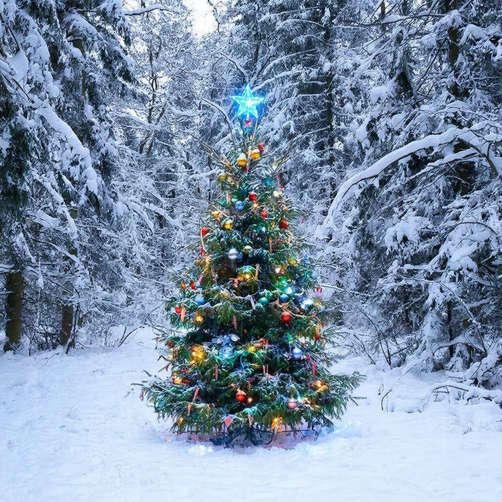 С Новым годом! С новым счастьем! Картинка создана нейросетью GigaChat по запросу автора.