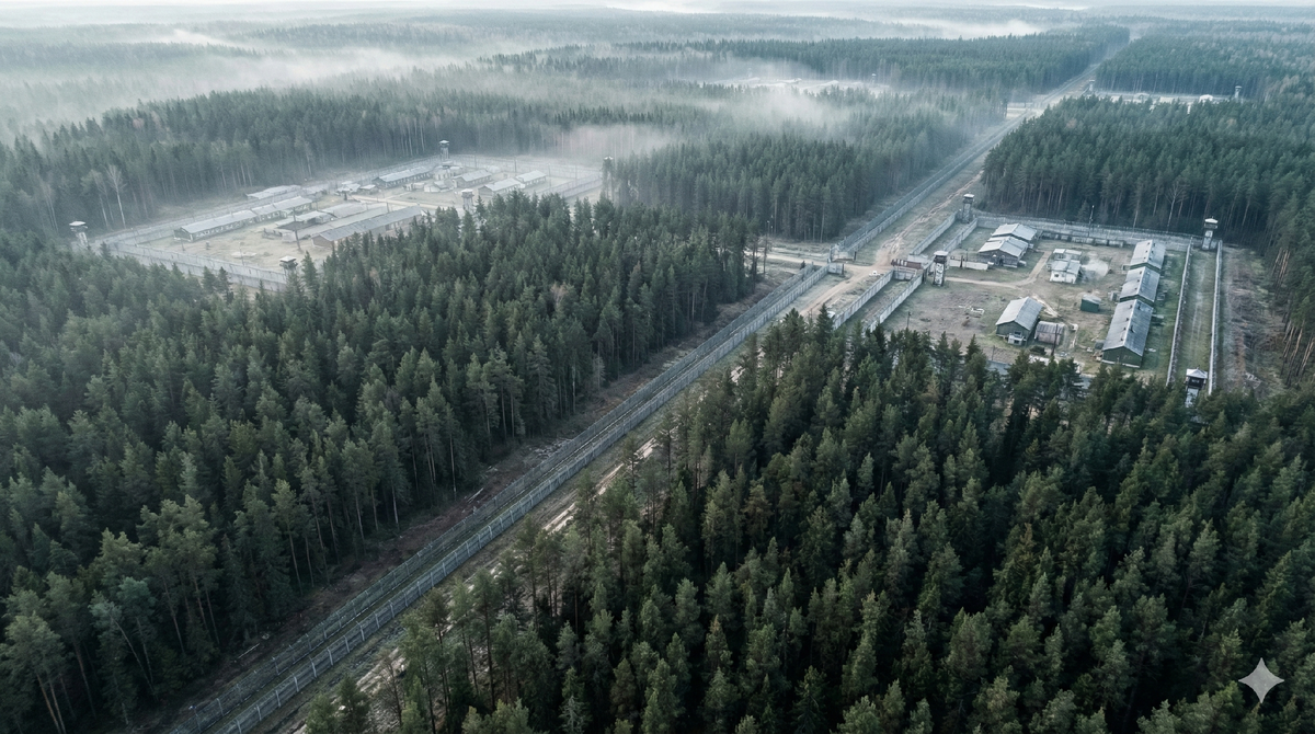 Республика Z. Мордовия — место, где на каждый километр леса приходится по вышке. Пейзаж, который не менялся десятилетиями.