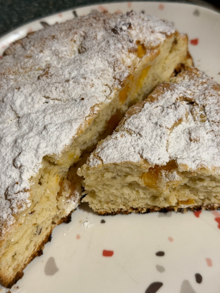 Кекс Штолле с сухофруктами