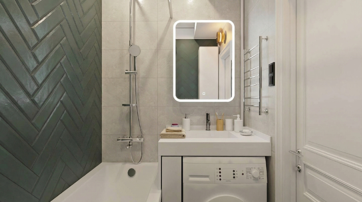 Ванная комната: Планоплан + Nano Banana