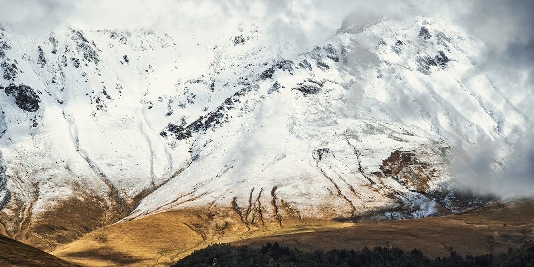 Первый осенний снег