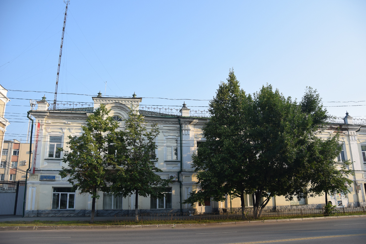 Дом купца М.М. Дунаева. Фото автора канала "Приключения Тома Сойера".